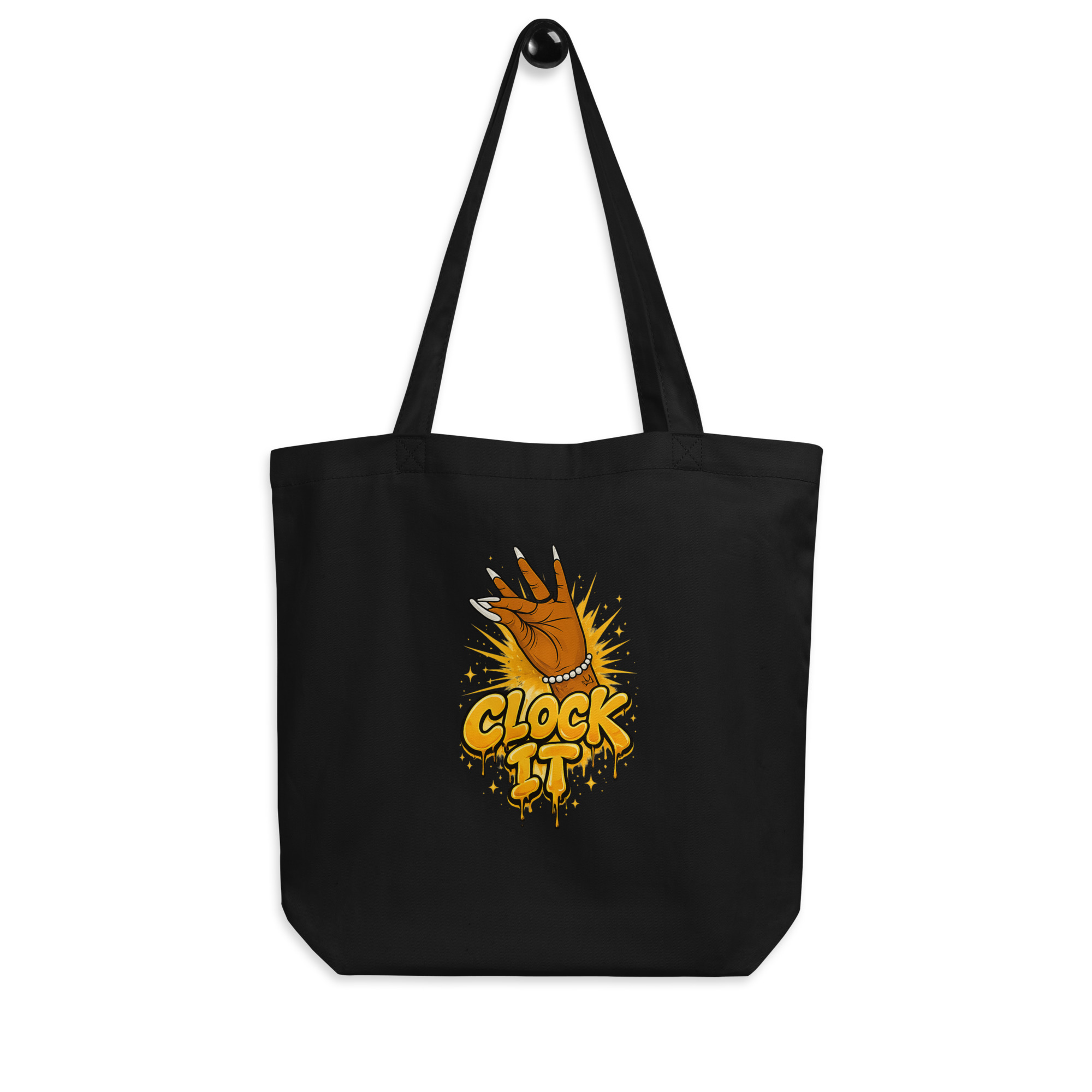 Clock it Tote Bag - Image 2